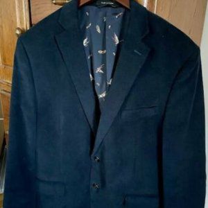 Ralph Lauren Corduory Sports Coat 46R - Navy Blue